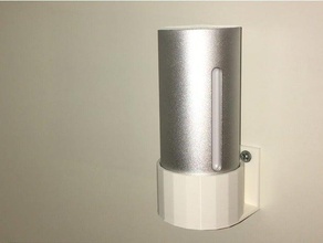 simple netatmo module mount electronics holder netatmowelcome camera welcome stand wall 3d print model - Mito3D