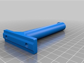 vslot spool filament holder d-bot like printers 3d accessories 3d print model - Mito3D