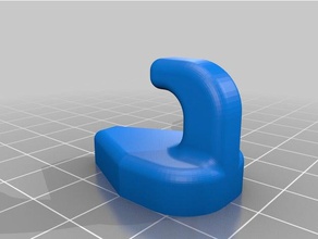 clothinghook accessories clothing hook 3d print model - Mito3D