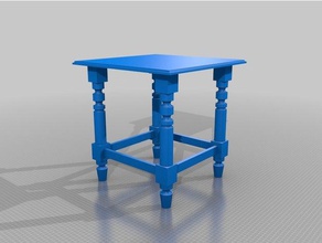 coffee table household supplies 3d print model - Mito3D