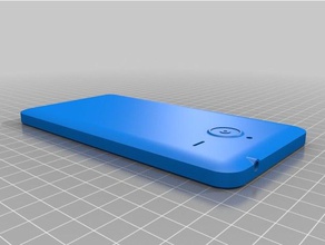 lumia 640xl ficticio el teléfono móvil 3d print model - Mito3D