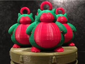 holi-lax ornament ziemlich low-poly snorlax remix - Spielzeug Spiele orniment pokemon Figuren gehen 3d print model - Mito3D