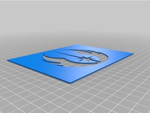 rebel emblem 2 art tools customized 3d print model - Mito3D
