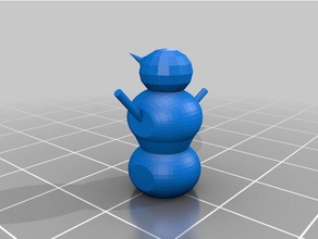 pupazzi di neve modelli 3d print model - Mito3D
