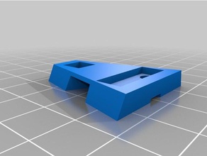 v-mount de bloqueo la batería parte cámara 3d print model - Mito3D