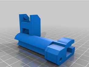 verbesserter chain-Halterung 3d Drucker Teile anet a8 Halterung prusa i3 reprap 3d print model - Mito3D