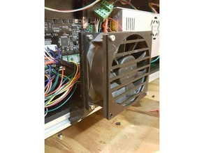 Yakalar fan ızgara 3d baskı 3d print model - Mito3D