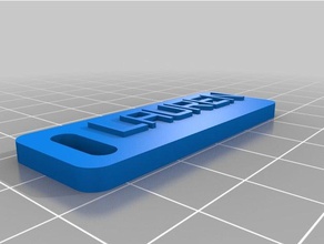 özelleştirilmiş Microsoft Dynamics CRM sürümü Bagaj etiketimi organizasyon 3d print model - Mito3D