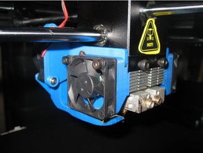 heben Sie 3d-n2n2+ Modell-fan-Rohre Drucker Teile raise3d 3d print model - Mito3D