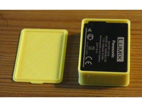 fz300 Batterie Fall Container kundengebundene lumix panasonic 3d print model - Mito3D
