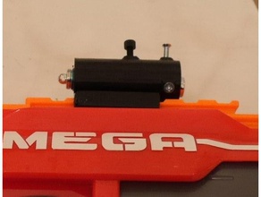 adjustable nerf laser sight toy game accessories 3d print model - Mito3D