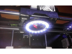menées par la cct de l'extrudeuse anneau lumière 3d l'imprimante extrudeuses 3d print model - Mito3D