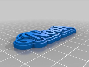 d-noah keychains customized 3d print model - Mito3D