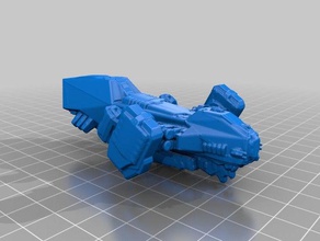 reclaimer vehicles star citizen 3d print model - Mito3D