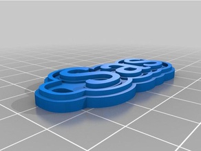 d-sas Schlüsselanhänger angepasst 3d print model - Mito3D