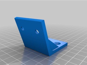 meine angepasste parametrische Winkel Klammern Teile 3d print model - Mito3D