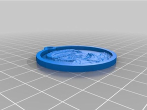 ding keychains customized 3d print model - Mito3D