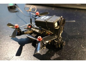 tarot tl120h1 120 fpv mobius de montagem câmera rc veículos bangggood fpv-quadcopter racer 3d print model - Mito3D