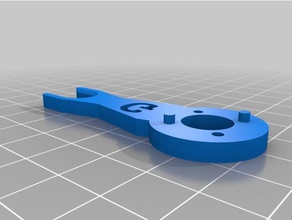 anti wobble trap&eacutezoidale discoeasy 3d printer parts 3d print model - Mito3D