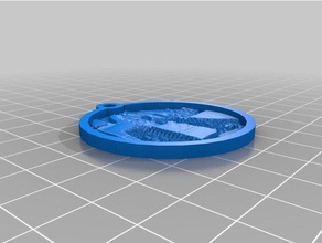 zhao keychains customized 3d print model - Mito3D