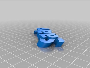 sarah key chain organizzazione personalizzato 3d print model - Mito3D