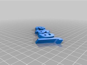 jessica chave de cadeia organização personalizado 3d print model - Mito3D
