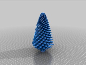 meine angepasste parametrische tannenzapfen math Kunst 3d print model - Mito3D