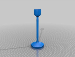 castiçal a cozinha jantar 3d print model - Mito3D