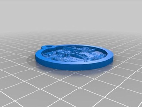 ding1 keychains customized 3d print model - Mito3D