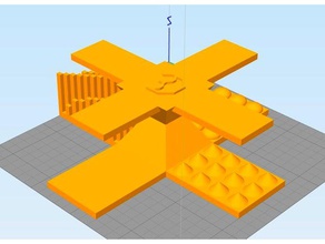 helistick 3d impressão testes Impressora tortura 3d print model - Mito3D