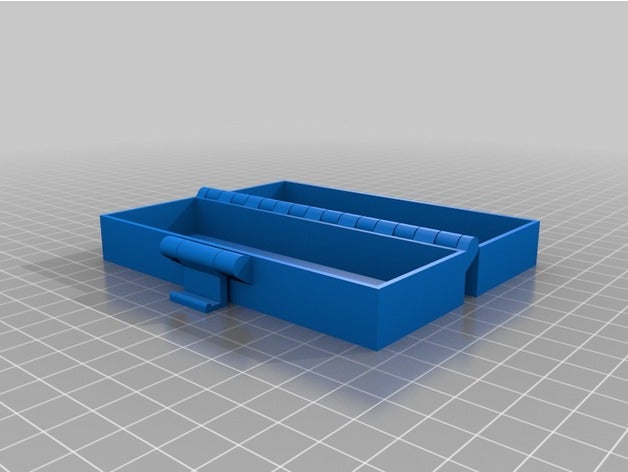 my customized buckle box printable one piece 3d printing tests 3D print model - Mito3D