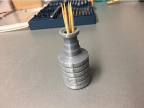 stanley cup pencil holder office hockey ice 3d print model - Mito3D