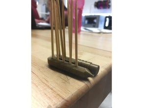 pencil shaped holder office 3d print model - Mito3D