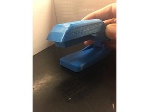 meta stapler holder office desk organizer organization 3d print model - Mito3D