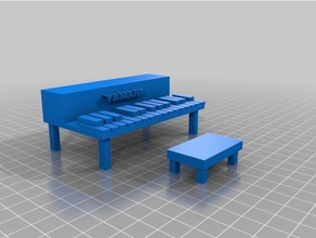 brians piano 20 3d printing 3d print model - Mito3D