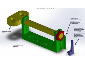 tubo de maestro 2017 cuarto baño remixchallenge la pasta dientes del rodillo 3d print model - Mito3D