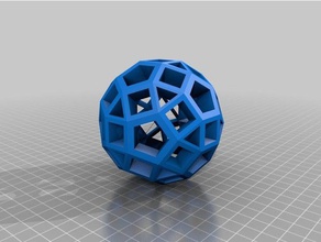 konvexe Polyeder math Kunst angepasst 3d print model - Mito3D