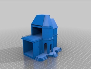 austins casa 3d impressão 3d print model - Mito3D