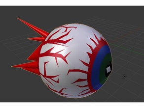 terraria eye cthulhu video games 3d print model - Mito3D
