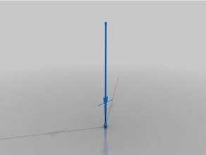 waster-19mm snow pole sport outdoors hema longsword 3d print model - Mito3D