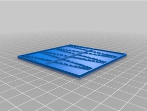 transversal de teste 2d a arte personalizado 3d print model - Mito3D
