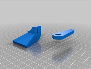 braccio modificato lunghezza 50 mm 3d la stampante parti personalizzato 3d print model - Mito3D