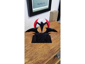 evolution batarang stand office batman display 3d print model - Mito3D