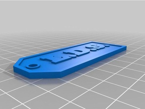 lds-tag Zeichen logos angepasst 3d print model - Mito3D