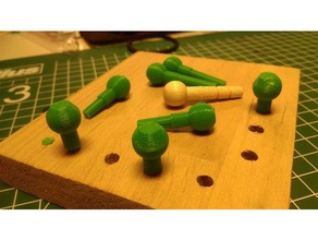 tren de madera piezas repuesto sonnection pines la construcción los juguetes brio el conector grifo 3d print model - Mito3D