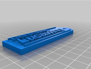 lds tag1 i segni loghi personalizzato 3d print model - Mito3D