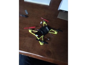 drone fatto riciclato hubsan x4 3d stampa 3d print model - Mito3D