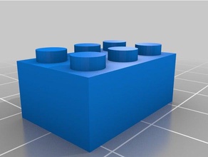 3 2 lego-compatible brick construction toys customized 3d print model - Mito3D