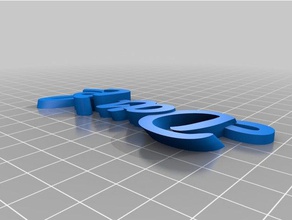 daniel Schlüsselanhänger - Organisation angepasst 3d print model - Mito3D