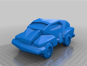 mon personnalisée de procédure voiture jouet - lecture aléatoire tous les openscad jeux 3d print model - Mito3D